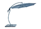 Aluminiumbiegungs-hängender Offsetregenschirm im Freien mit niedriger φ250x245cm-Größe