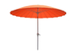 Fiberglas versieht runden Garten-Sonnenschirm-Regenschirm des Patio-Regenschirm-3m mit Rippen